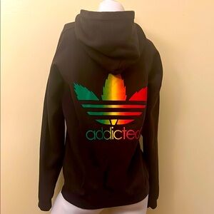 Marihuana Stoner Addicted Humor Hoodie